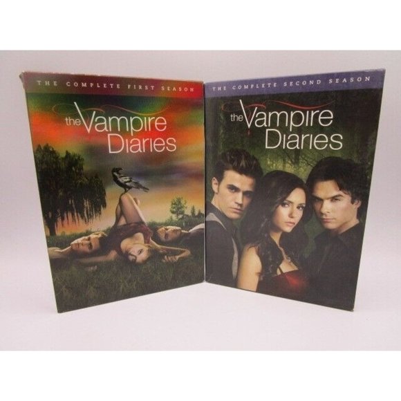DVD - The Vampire Diaries Complete Season 1 and 2 CW Original Series - Picture 1 of 4